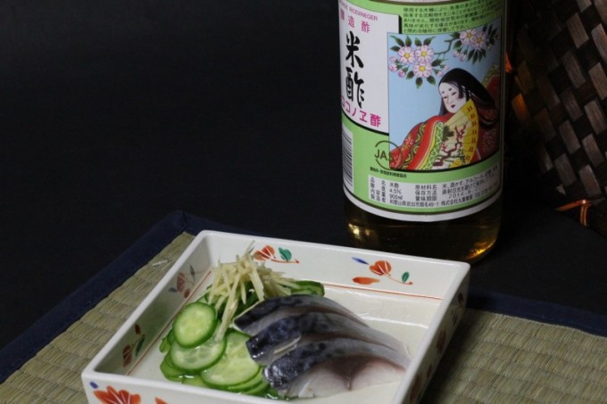 紀州の天然醸造酢　九重酢　米酢　【和歌山・食品・調味料・酢】