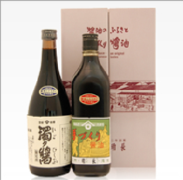 角長 湯浅手づくり醤油と濁り醤 ギフト2本セット【和歌山・食品】